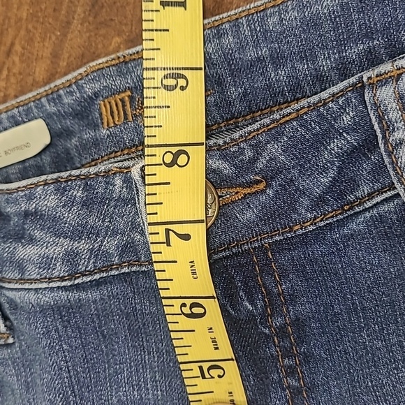 KUT from the Kloth Jeans Women's sz 0 Katherine Boyfriend Denim Cropped Jean - Picture 9 of 11